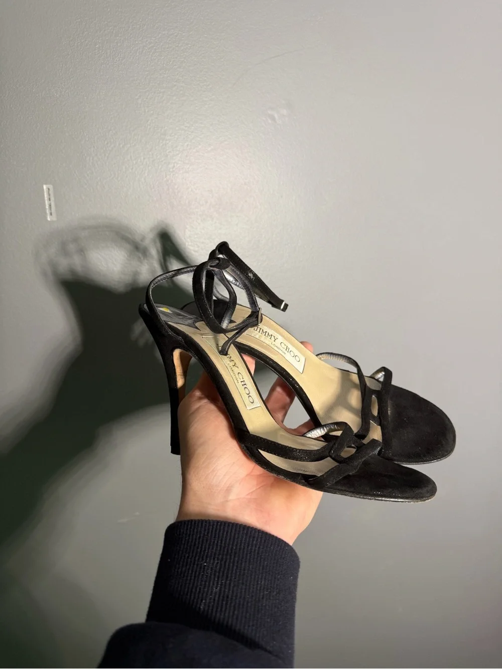 Jimmy Choo Vintage Ankle Strap HeelS Size EU 35.5